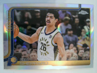2025-26 Topps Chrome Basketball Refractor Ben Sheppard #94