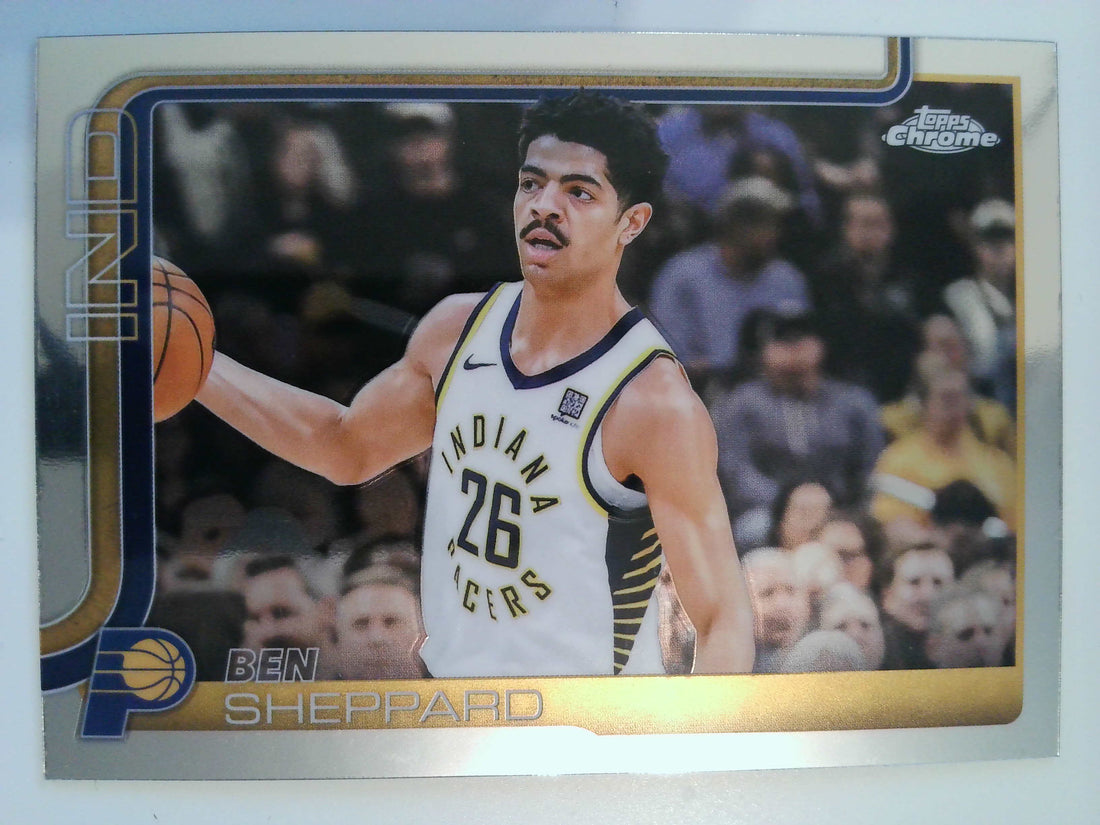 2025-26 Topps Chrome Basketball Ben Sheppard #94