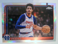 2025-26 Topps Chrome Basketball Refractor Jordan Poole #207