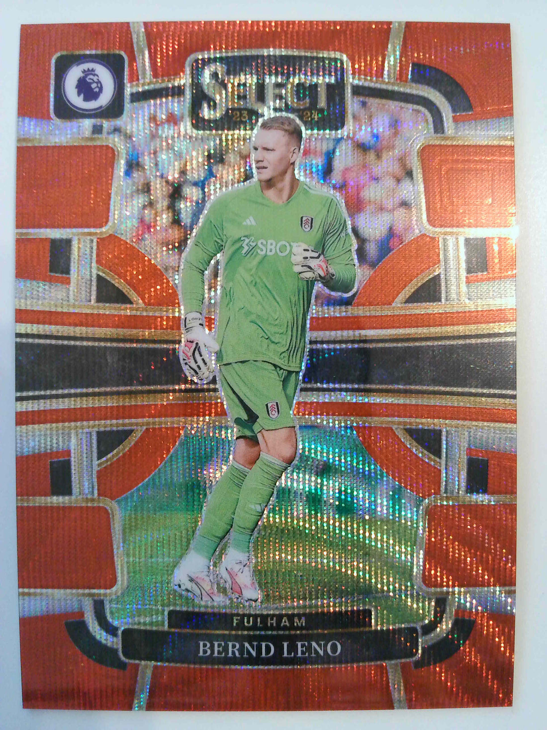 2023-24 Panini Select Premier League Soccer Red Wave 024/149 Bernd Leno #49