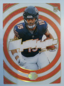 2024 Panini Illusions Football Mystique Red 148/199 Rome Odunze #12