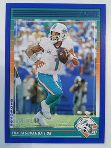 2024 Score Football Showcase 060/100 Tua Tagovailoa #174