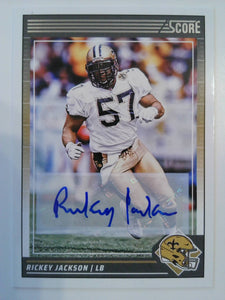 2024 Score Football Signatures Rickey Jackson #207