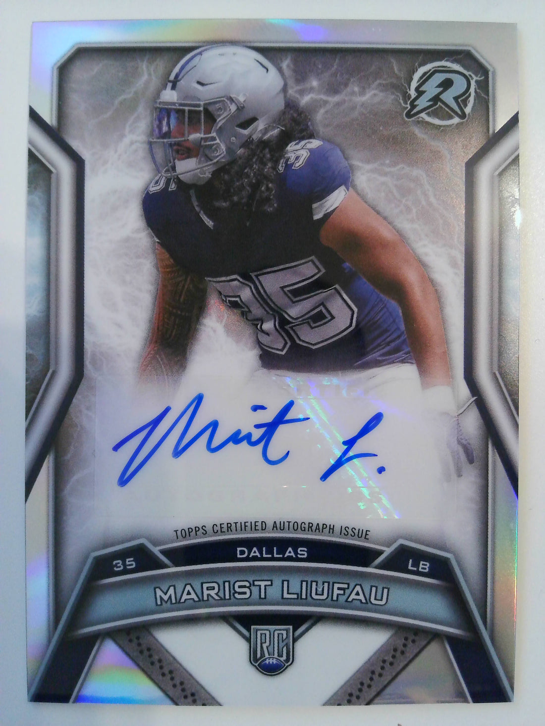 2024 Topps Resurgence Resurgence Rookie Signatures Marist Liufau #RRS-ML