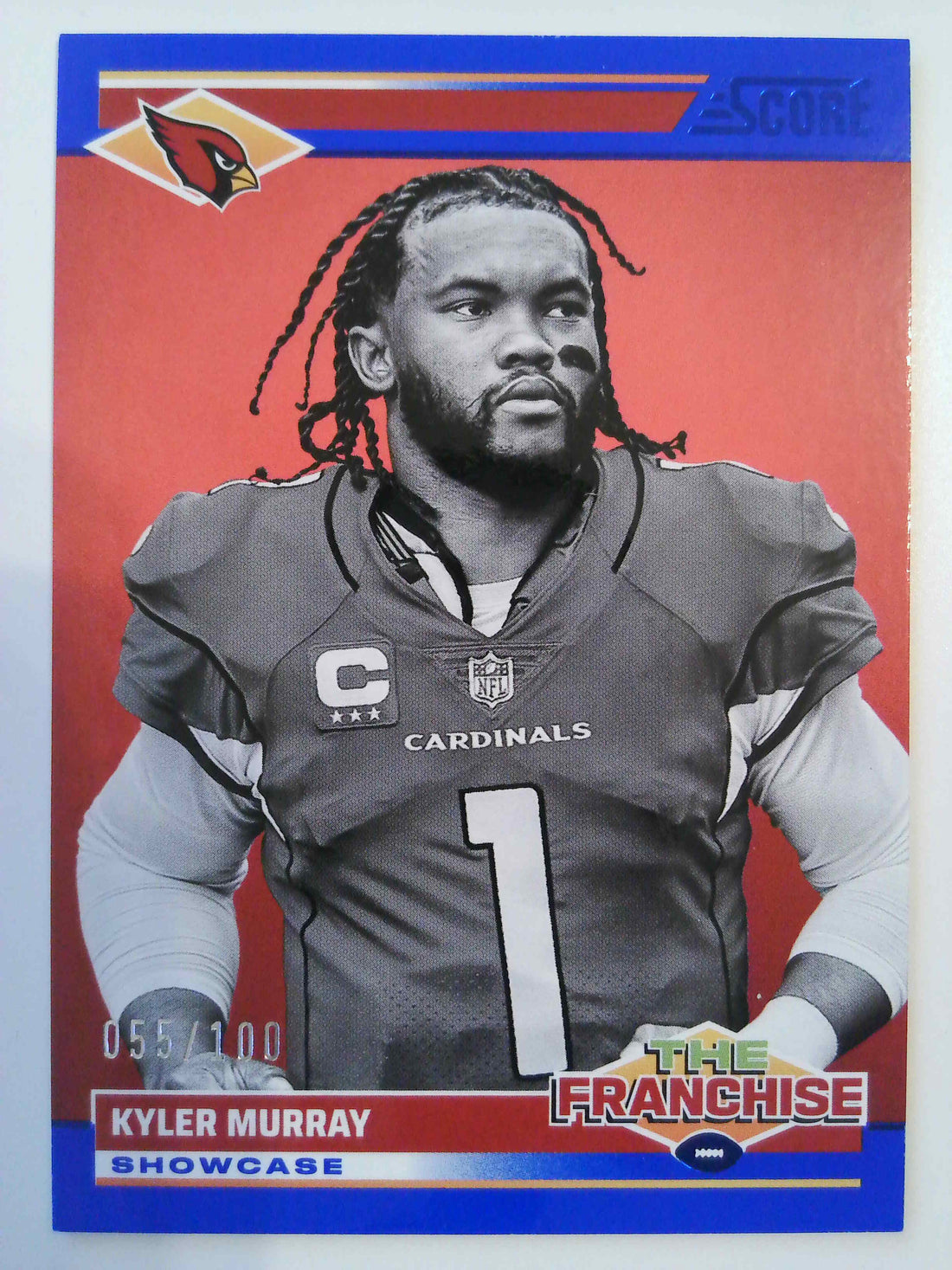 2024 Score Football The Franchise Showcase 055/100 Kyler Murray #1
