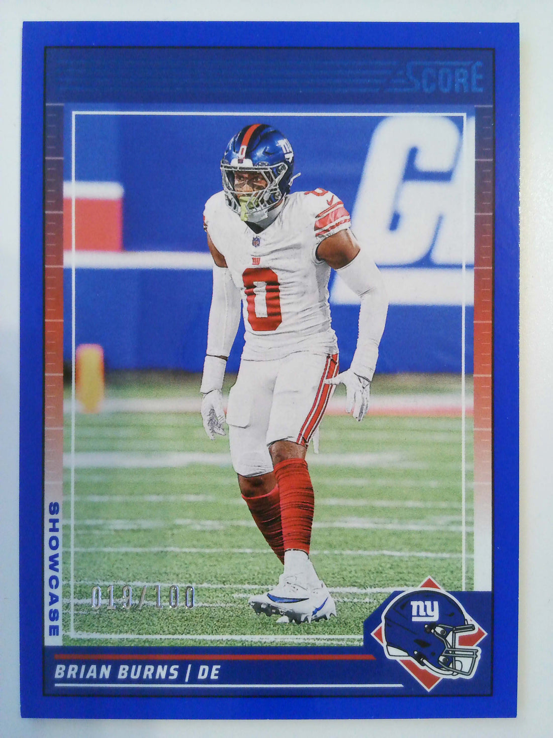 2024 Score Football Showcase 019/100 Brian Burns #41