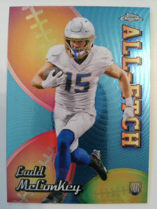 2024 Topps Chrome Football Chrome All-Etch Refractor Ladd McConkey #CAE-LM