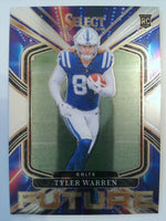 2025 Panini Select Football Select Future Tyler Warren #9