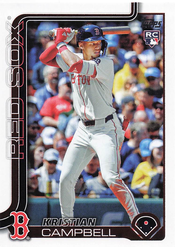 2025 Topps Update Baseball Kristian Campbell #US1 Rookie