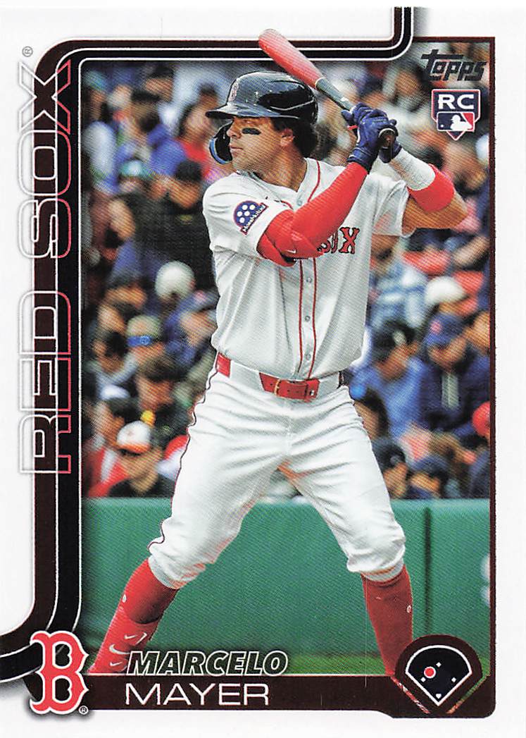 2025 Topps Update Baseball Marcelo Mayer #US105 Rookie