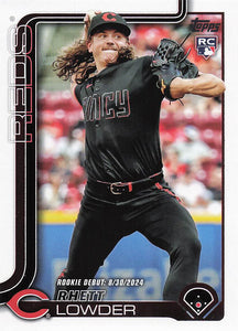 2025 Topps Update Baseball Rhett Lowder #US318