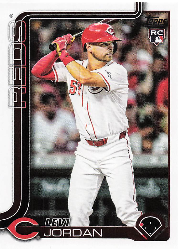 2025 Topps Update Baseball Levi Jordan #US6 Rookie