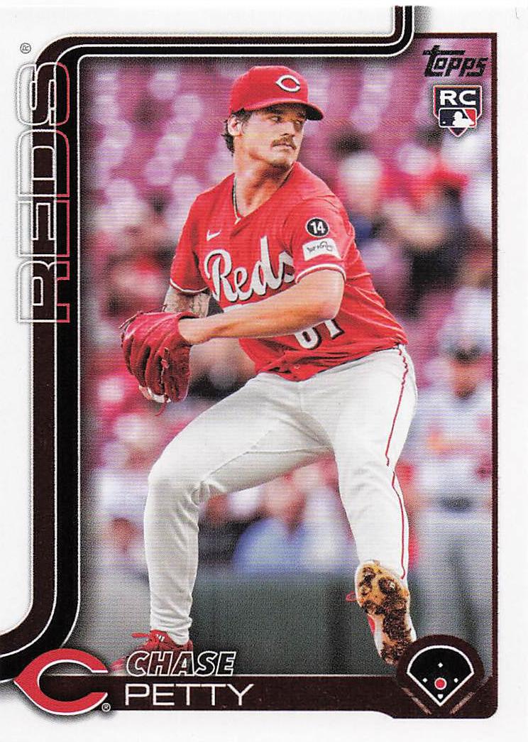 2025 Topps Update Baseball Chase Petty #US275 Rookie