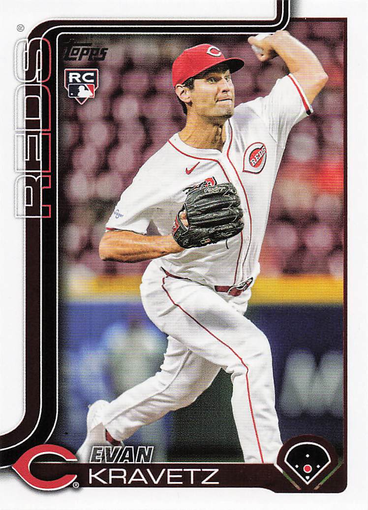 2025 Topps Update Baseball Evan Kravetz #US280 Rookie