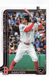 2025 Topps Update Baseball Marcelo Mayer #US105 Rookie