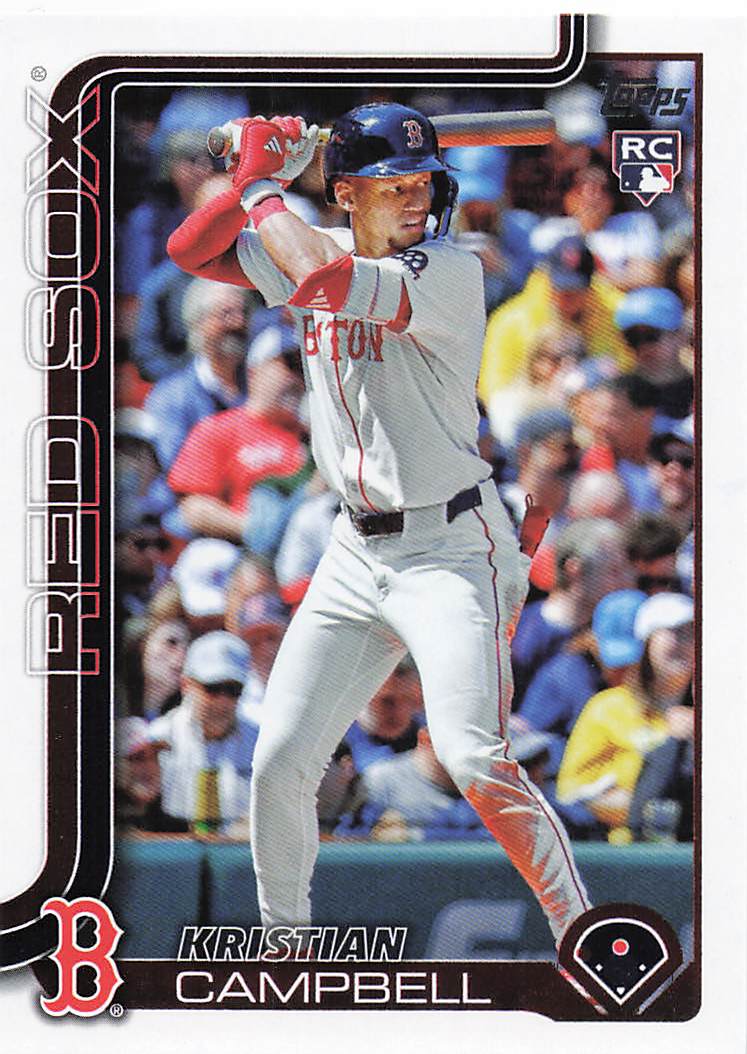 2025 Topps Update Baseball Kristian Campbell #US1 Rookie
