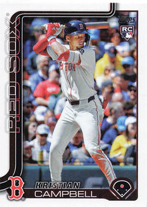 2025 Topps Update Baseball Kristian Campbell #US1 Rookie