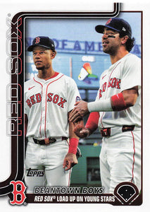 2025 Topps Update Beantown Boys (Marcelo Mayer / Kristian Campbell) #US241