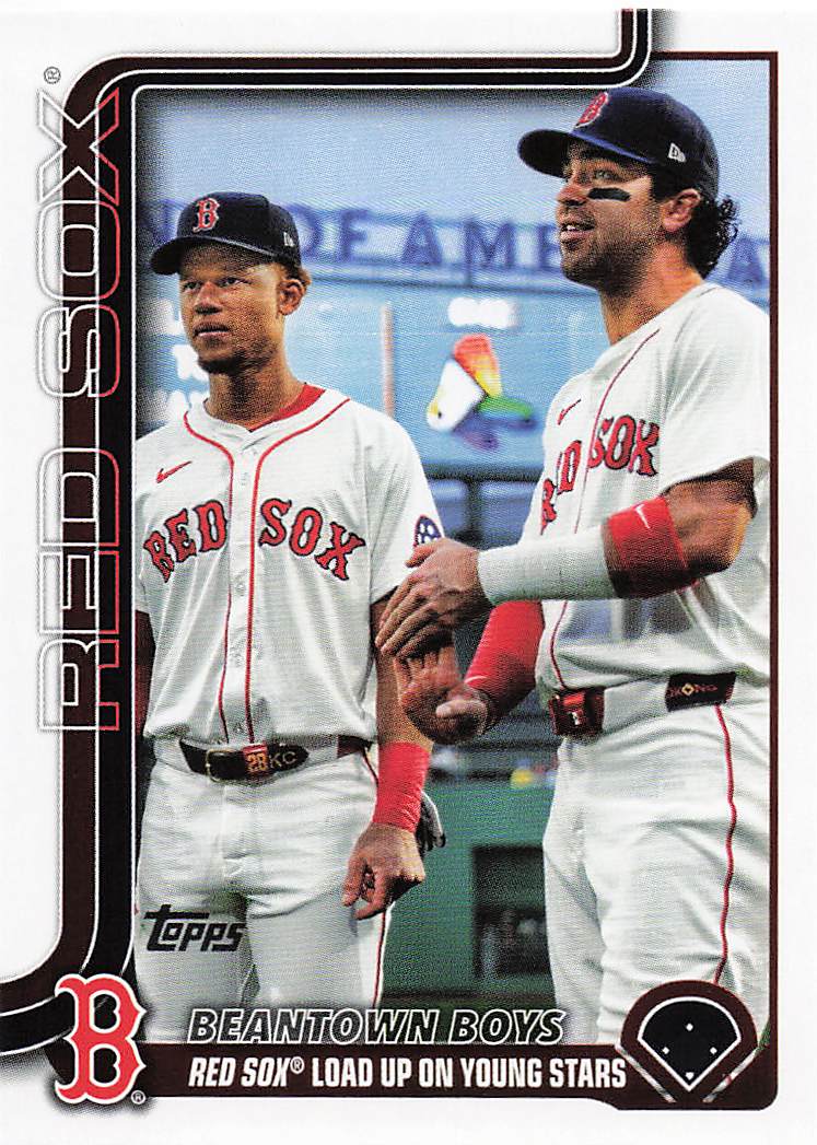 2025 Topps Update Beantown Boys (Marcelo Mayer / Kristian Campbell) #US241