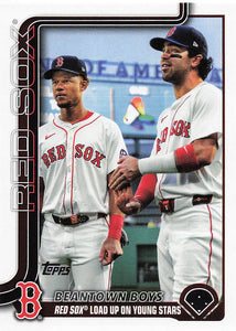 2025 Topps Update Beantown Boys (Marcelo Mayer / Kristian Campbell) #US241