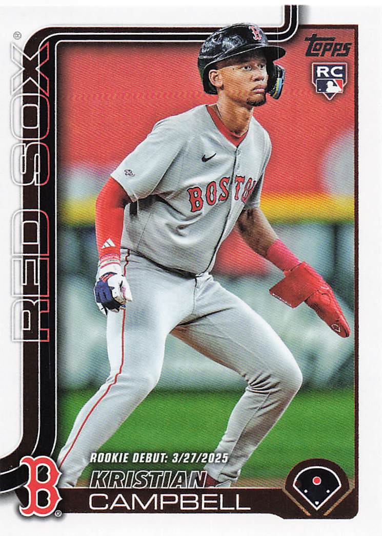 2025 Topps Update Baseball Kristian Campbell #US129