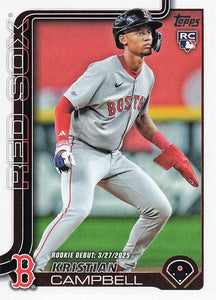 2025 Topps Update Baseball Kristian Campbell #US129