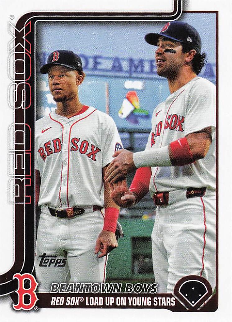 2025 Topps Update Beantown Boys (Marcelo Mayer / Kristian Campbell) #US241