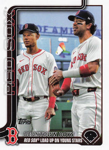 2025 Topps Update Beantown Boys (Marcelo Mayer / Kristian Campbell) #US241