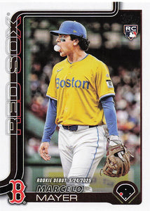 2025 Topps Update Baseball Marcelo Mayer #US276