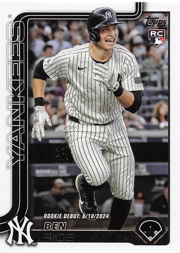 2025 Topps Update Baseball Ben Rice #US25