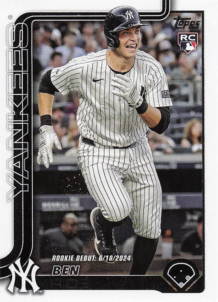 2025 Topps Update Baseball Ben Rice #US25