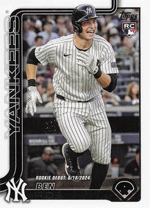 2025 Topps Update Baseball Ben Rice #US25