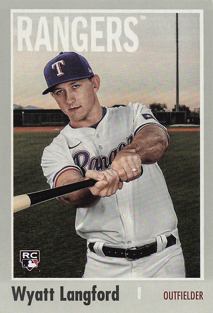 2024 Topps Archives Baseball Wyatt Langford #199 Rookie