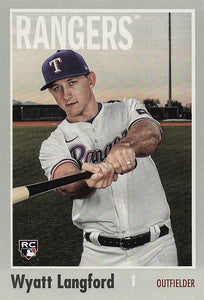 2024 Topps Archives Baseball Wyatt Langford #199 Rookie