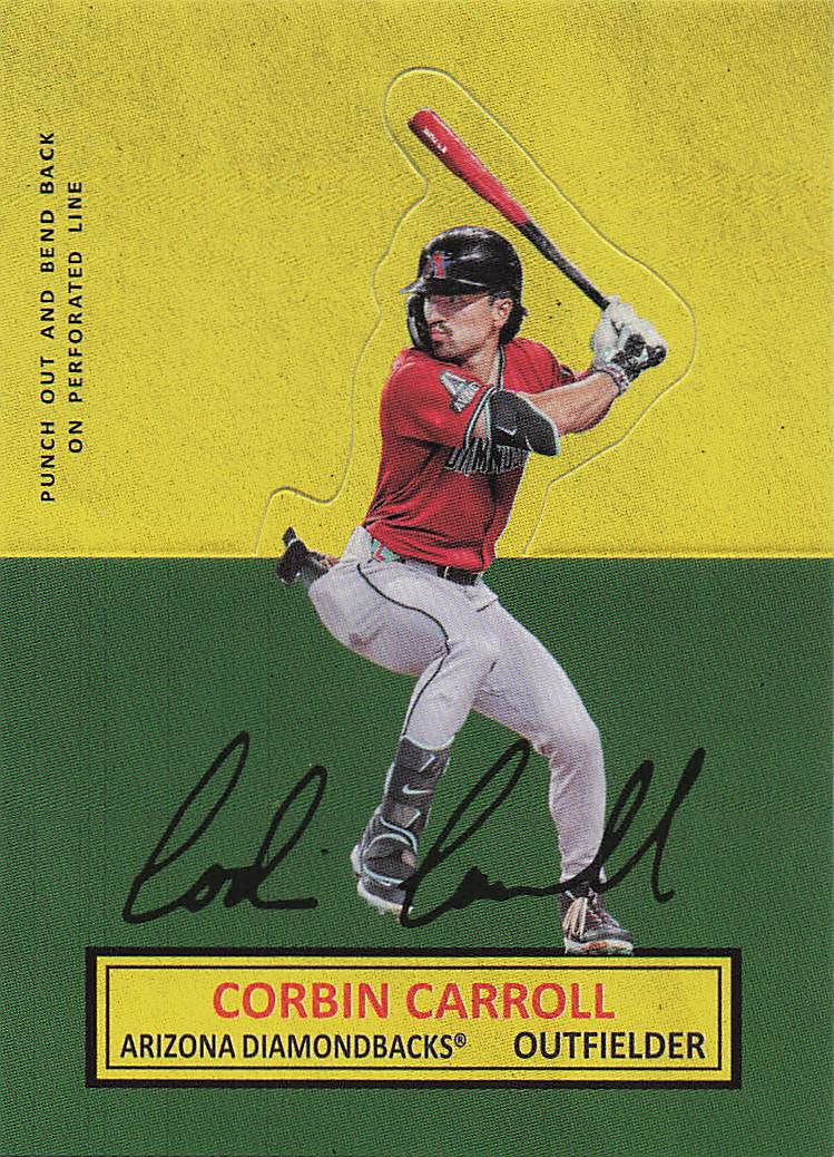 2025 Topps Archives Baseball 1964 Topps Stand-Ups Corbin Carroll #64SU-12