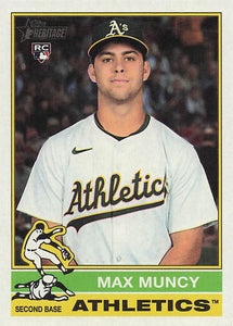 2025 Topps Heritage Baseball Max Muncy #525 Rookie