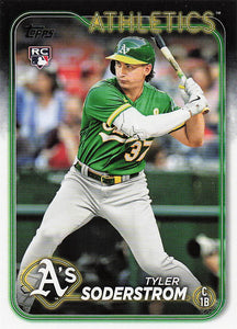 2024 Topps Baseball Tyler Soderstrom #244 Rookie