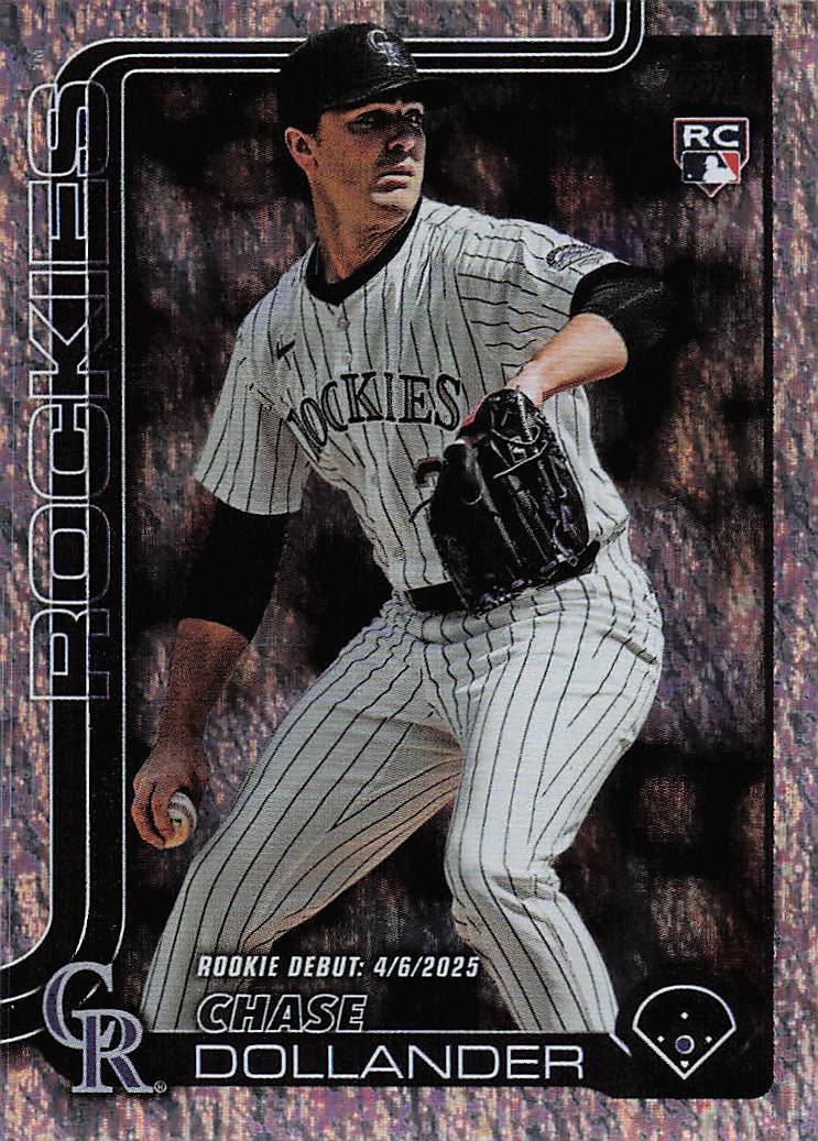 2025 Topps Update Baseball Sandglitter Chase Dollander #US259