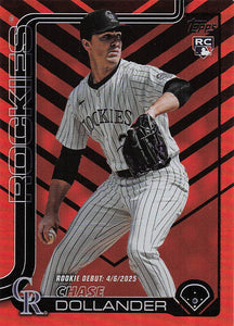 2025 Topps Update Baseball Holiday Chase Dollander #US259