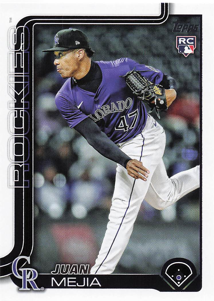 2025 Topps Update Baseball Juan Mejia #US285 Rookie