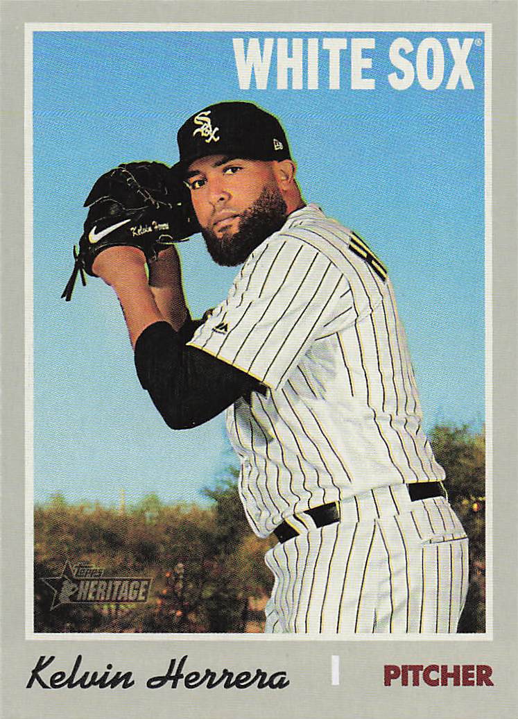 2019 Topps Heritage Baseball Kelvin Herrera #669