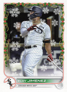 2022 Topps Holiday Baseball Eloy Jimenez #HW36