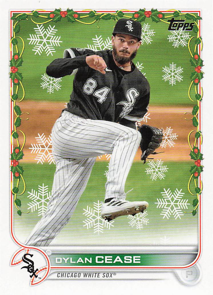 2022 Topps Holiday Baseball Dylan Cease #HW190