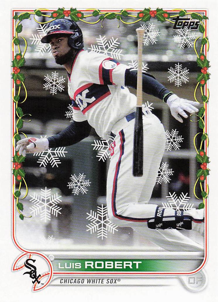2022 Topps Holiday Baseball Luis Robert #HW15