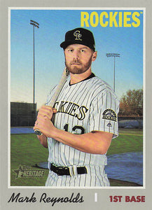 2019 Topps Heritage Baseball Mark Reynolds #648