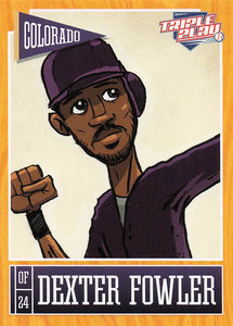 2013 Panini Triple Play Baseball Dexter Fowler #25