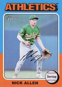 2024 Topps Heritage Baseball Nick Allen #249