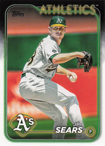 2024 Topps Baseball JP Sears #80