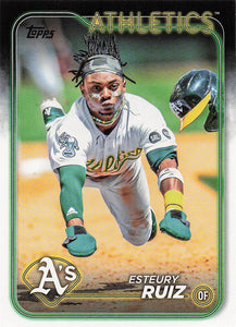 2024 Topps Baseball Esteury Ruiz #21