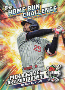 2024 Topps Baseball Home Run Challenge (Series One) Byron Buxton #HRC-14